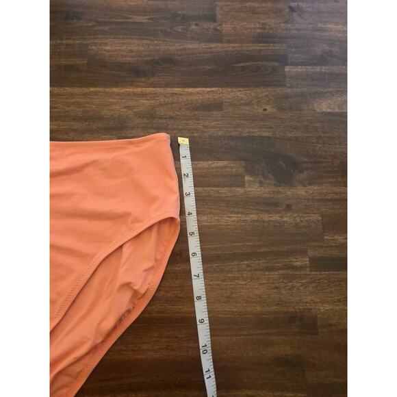 Amazon Essentials Bikini Bottom Coral Pink Size XXL 2XL High Waist Swim NWT - Picture 3 of 6